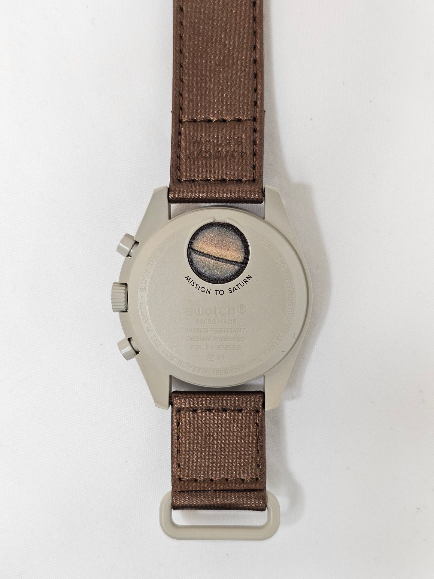 Swatch Moonswatch - Mission to Saturn: Time's Journey through Celestial Beauty