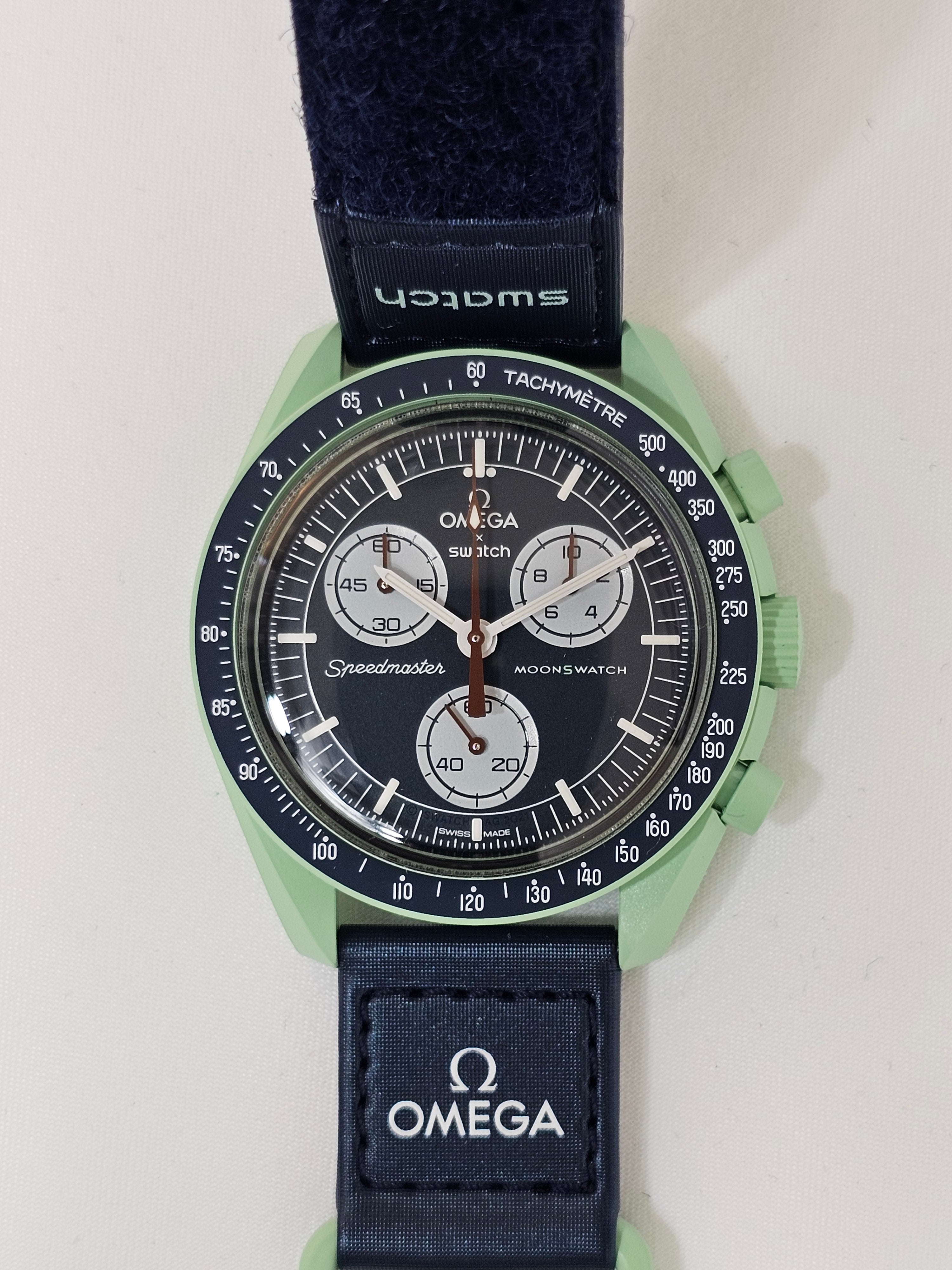 Swatch x OMEGA MoonSwatch Collection: Mission on Earth – MGB WATCHES