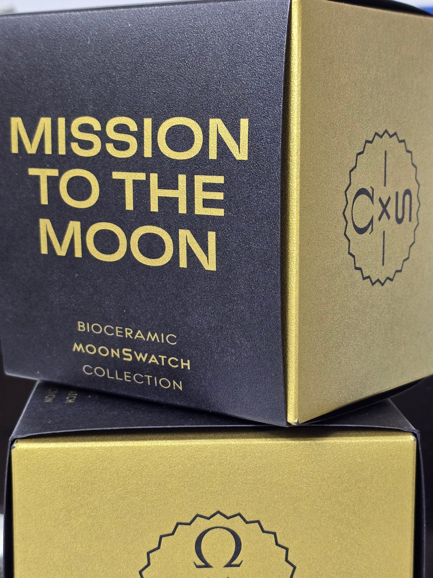 Omega X Swatch MoonSwatch Flight Case: All 11 MoonShines - Black Edition