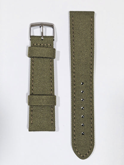 Omega X Swatch Earthphase MoonSwatch Strap: Canvas - Khaki