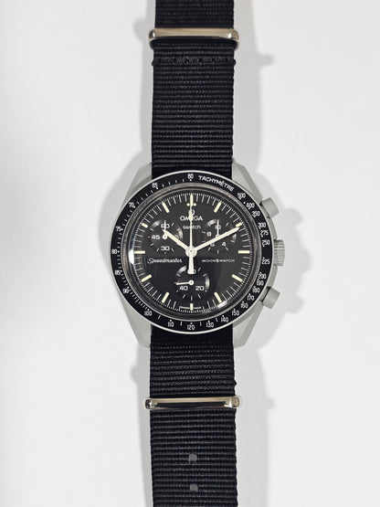 Omega X Swatch MoonSwatch Strap: Black