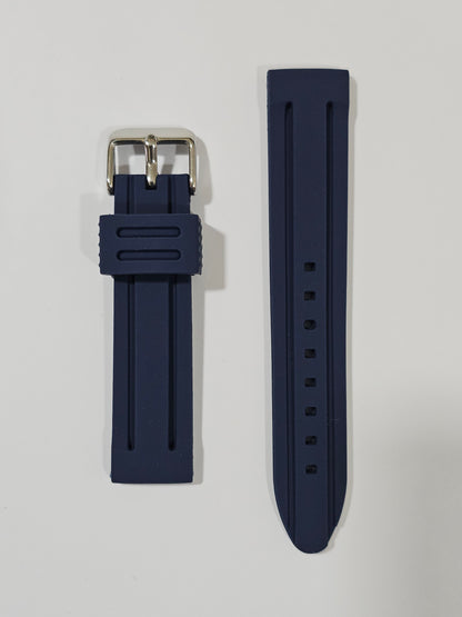 Omega X Swatch MoonSwatch Strap: Silicone - Navy