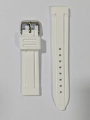 Omega X Swatch MoonSwatch Strap: Silicone - White