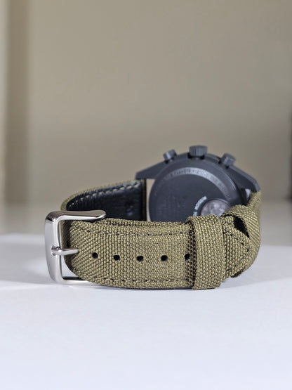 Omega X Swatch MoonSwatch Strap: Canvas - Khaki