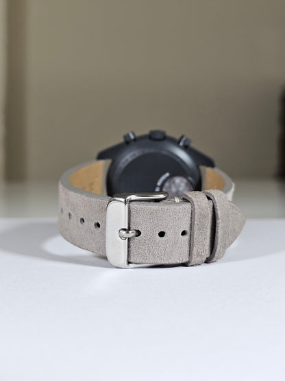 Omega X Swatch MoonSwatch Strap: Suede - Ash