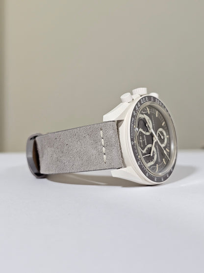 Omega X Swatch MoonSwatch Strap: Suede - Ash