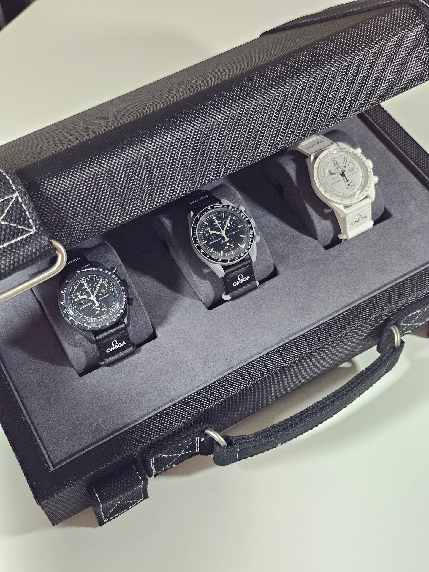 Omega X Swatch MoonSwatch Flight Case: Black Case