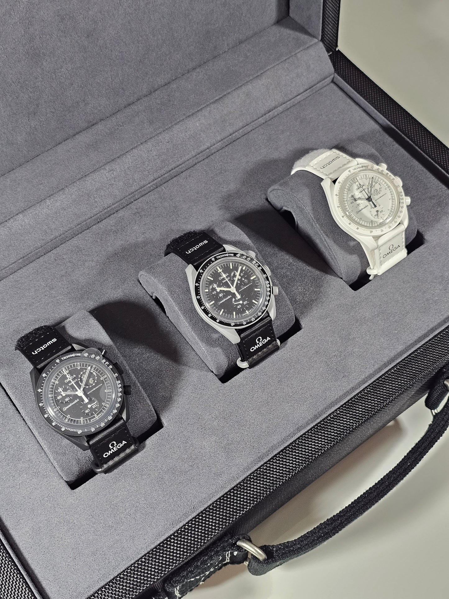 Omega X Swatch MoonSwatch Flight Case: Black Case