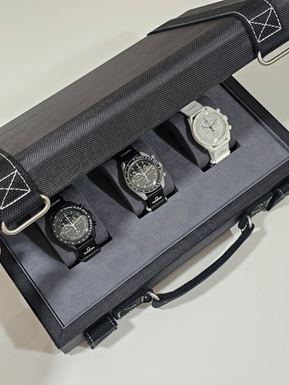 Omega X Swatch MoonSwatch Flight Case: Black Case