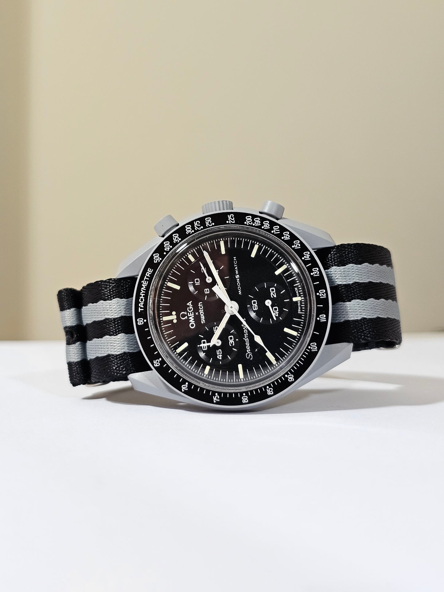 Omega X Swatch MoonSwatch Strap: Premium NATO - 007 Bond