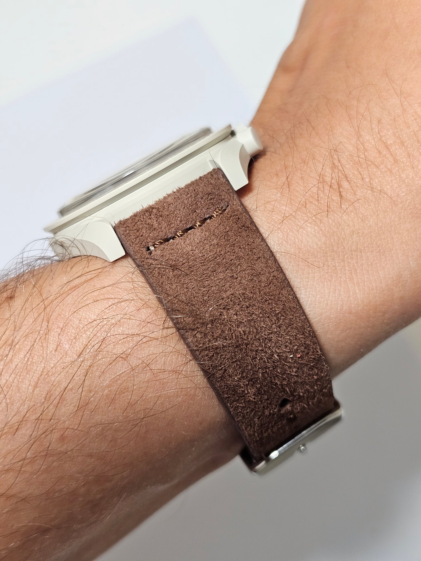 Omega X Swatch MoonSwatch Strap: Suede - Brown