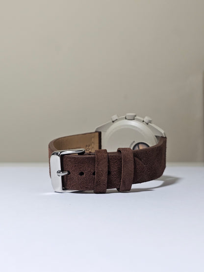 Omega X Swatch MoonSwatch Strap: Suede - Brown