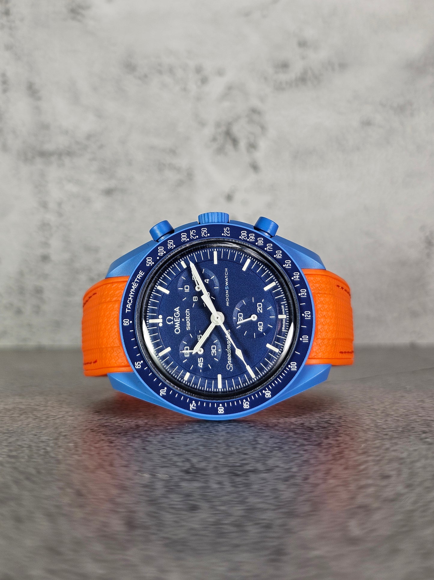 Omega X Swatch MoonSwatch: Strap Neptune - Orange