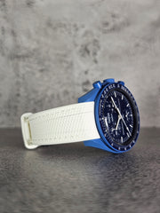 Omega X Swatch MoonSwatch: Strap Neptune - White