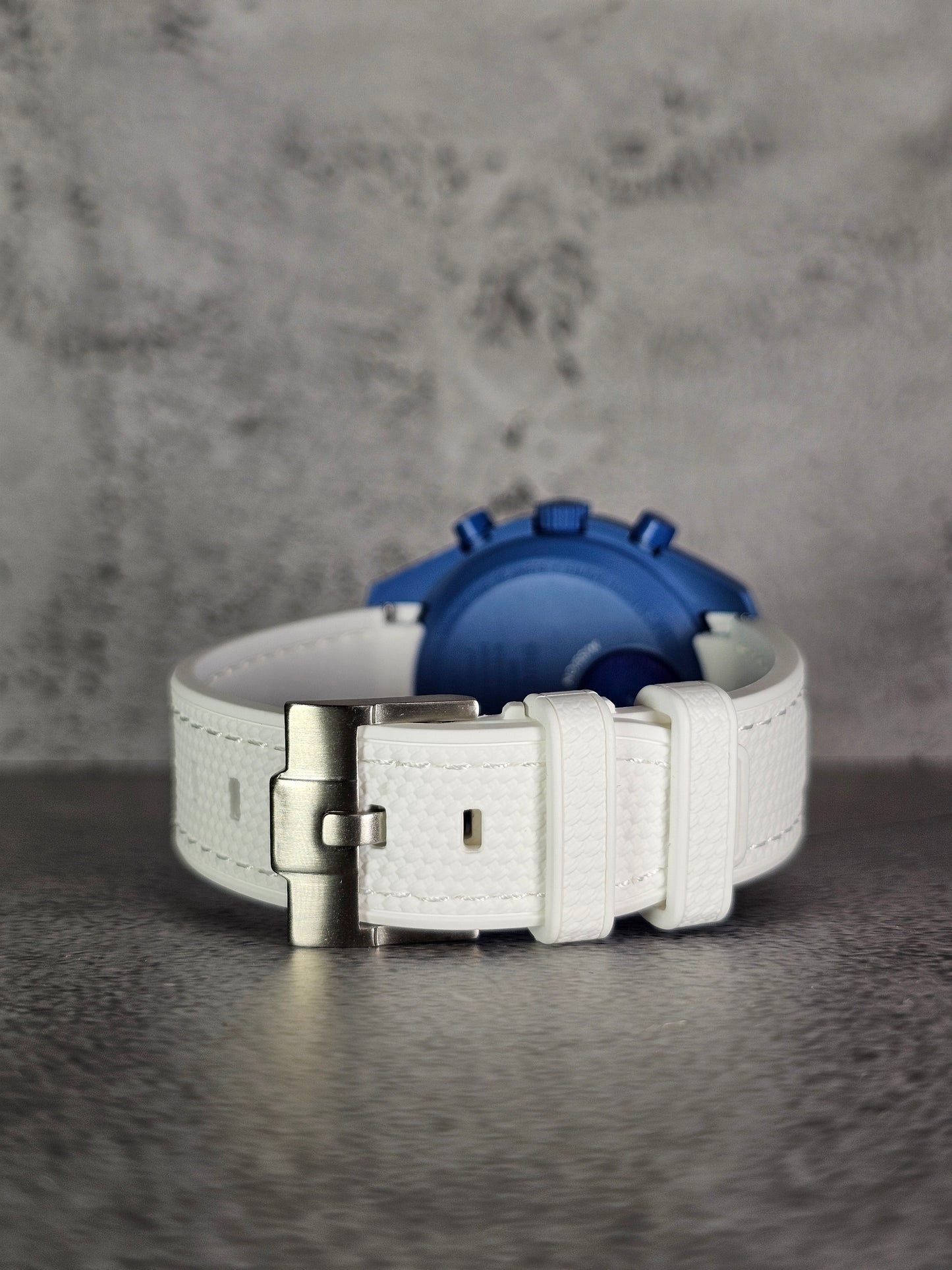 Omega X Swatch MoonSwatch: Strap Neptune - White