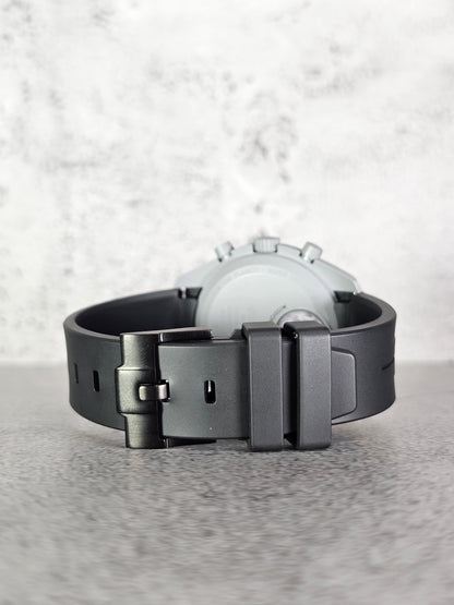 Omega X Swatch MoonSwatch Strap: Curved Rubber  - Black