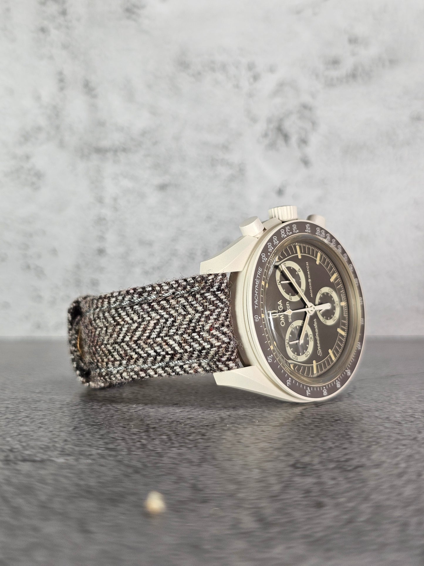 Omega X Swatch MoonSwatch Desert Strap: Tweed