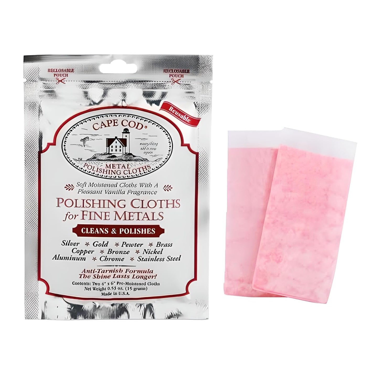 Cape Cod Watch Polishing Cloths