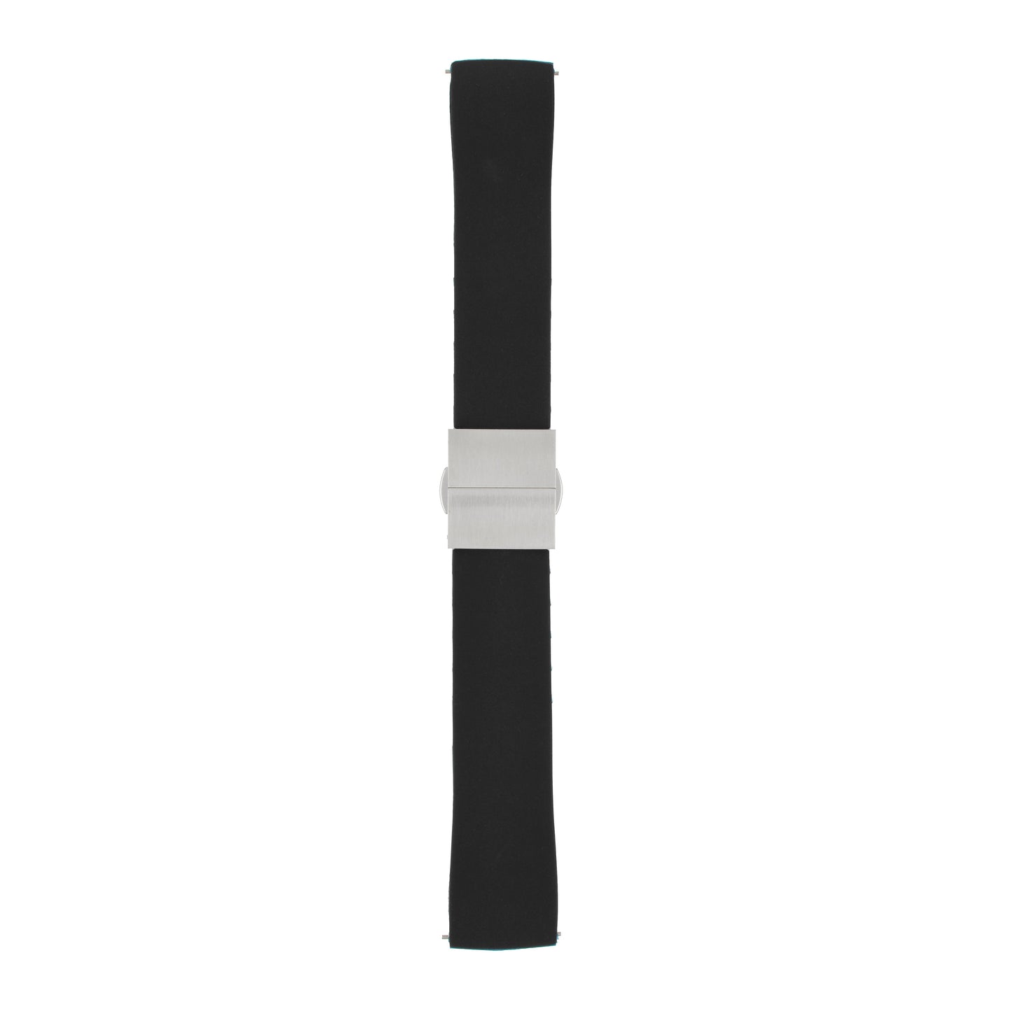 Premium Silicone Centre Clasp Watch Strap
