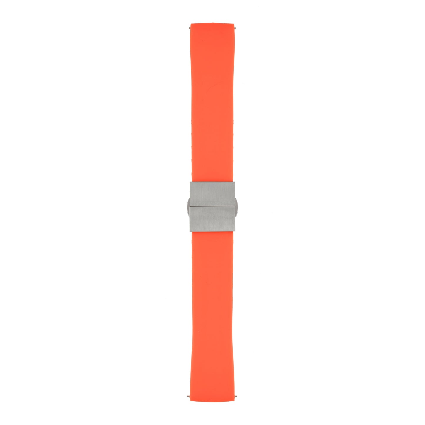 Premium Silicone Centre Clasp Watch Strap