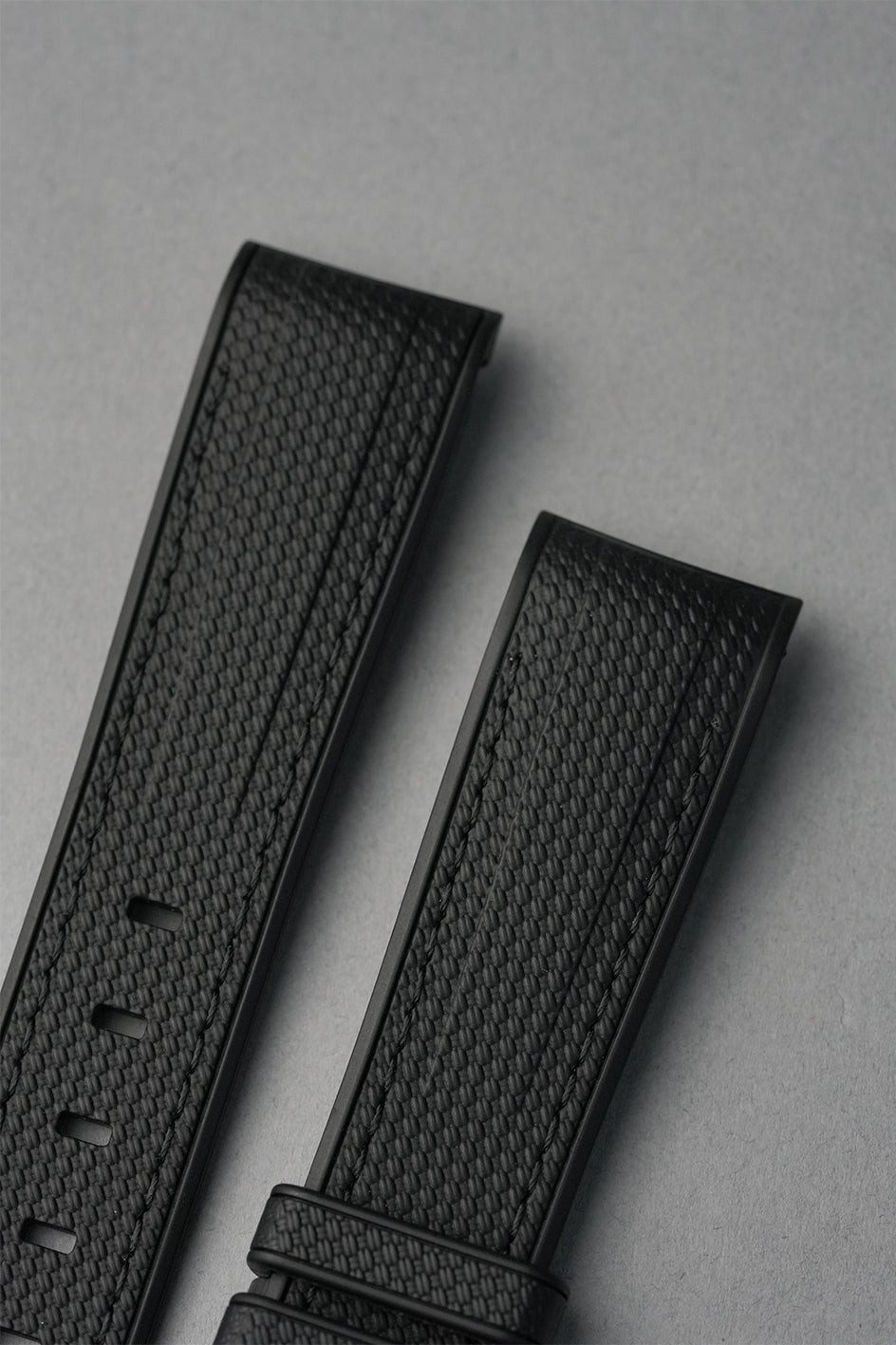 MoonSwatch EarthPhase Rubber Woven Strap — Black – MGB WATCHES