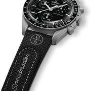 MOONSWATCH BLACK/GREY RUBBER ACSO33006