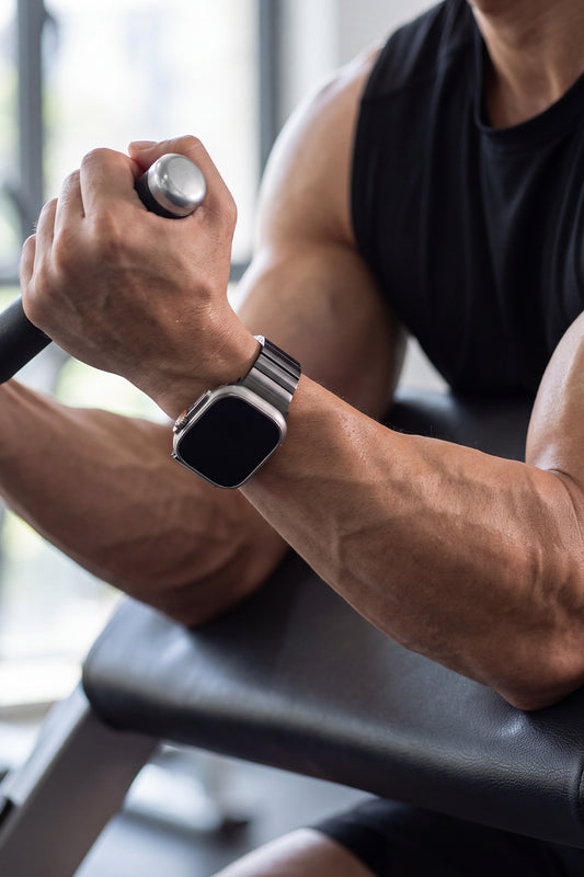 Apple Watch Magnetic Clasp Titanium Bracelet