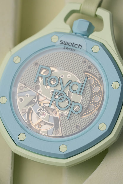 AP x Swatch Royal Pop Watch - BLAUE ACHT