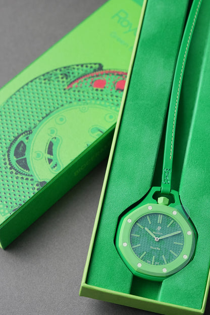 AP x Swatch Royal Pop Watch - GREEN EIGHT