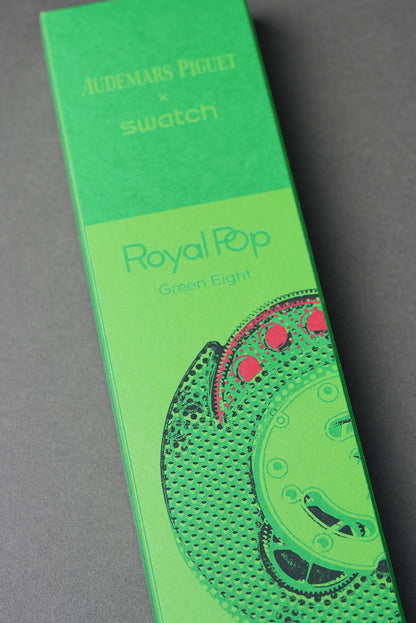 AP x Swatch Royal Pop Watch - GREEN EIGHT