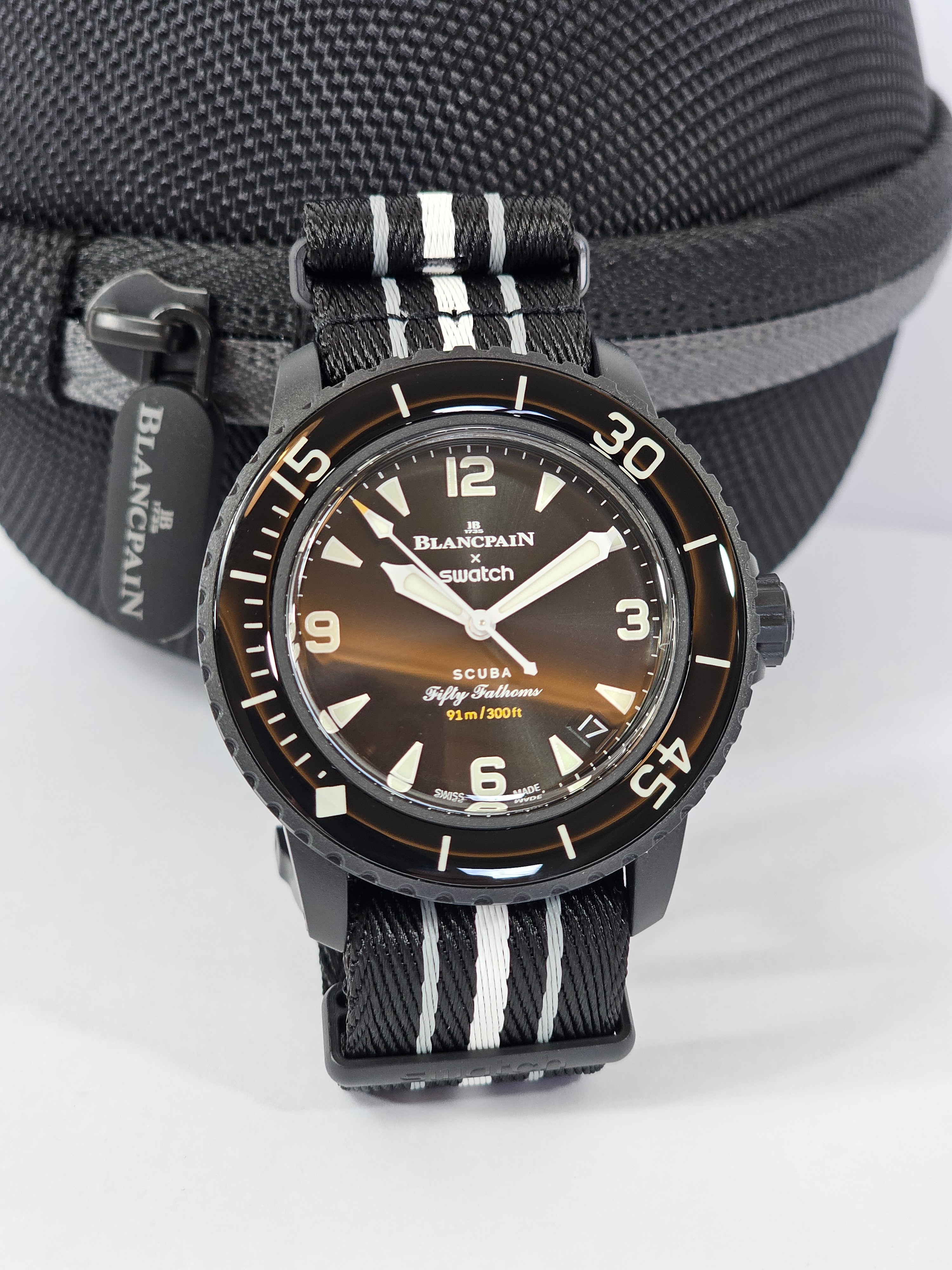 Blancpain X Swatch Fifty Fathoms Scuba Collection: Ocean of Storms