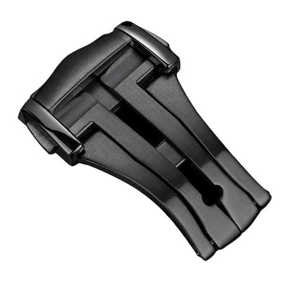 Premium Deployant Clasp - Black 18mm