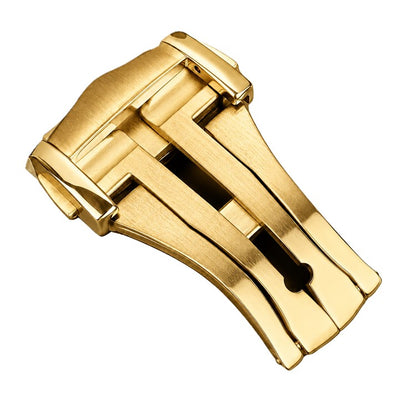 Premium Deployant Clasp - Gold 18mm