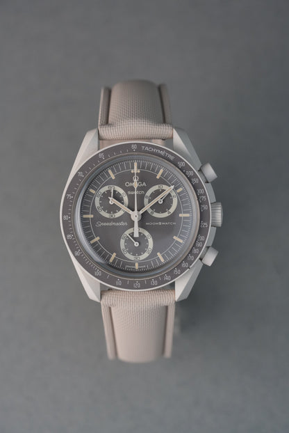 MoonSwatch Sailcloth Deployant Strap — FKM Rubber