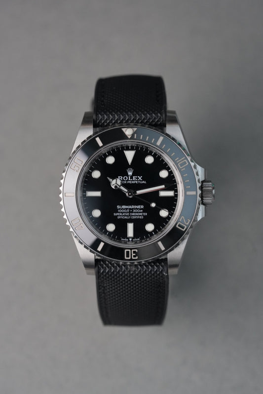 Hybrid Divers Strap For Rolex Submariner – Black