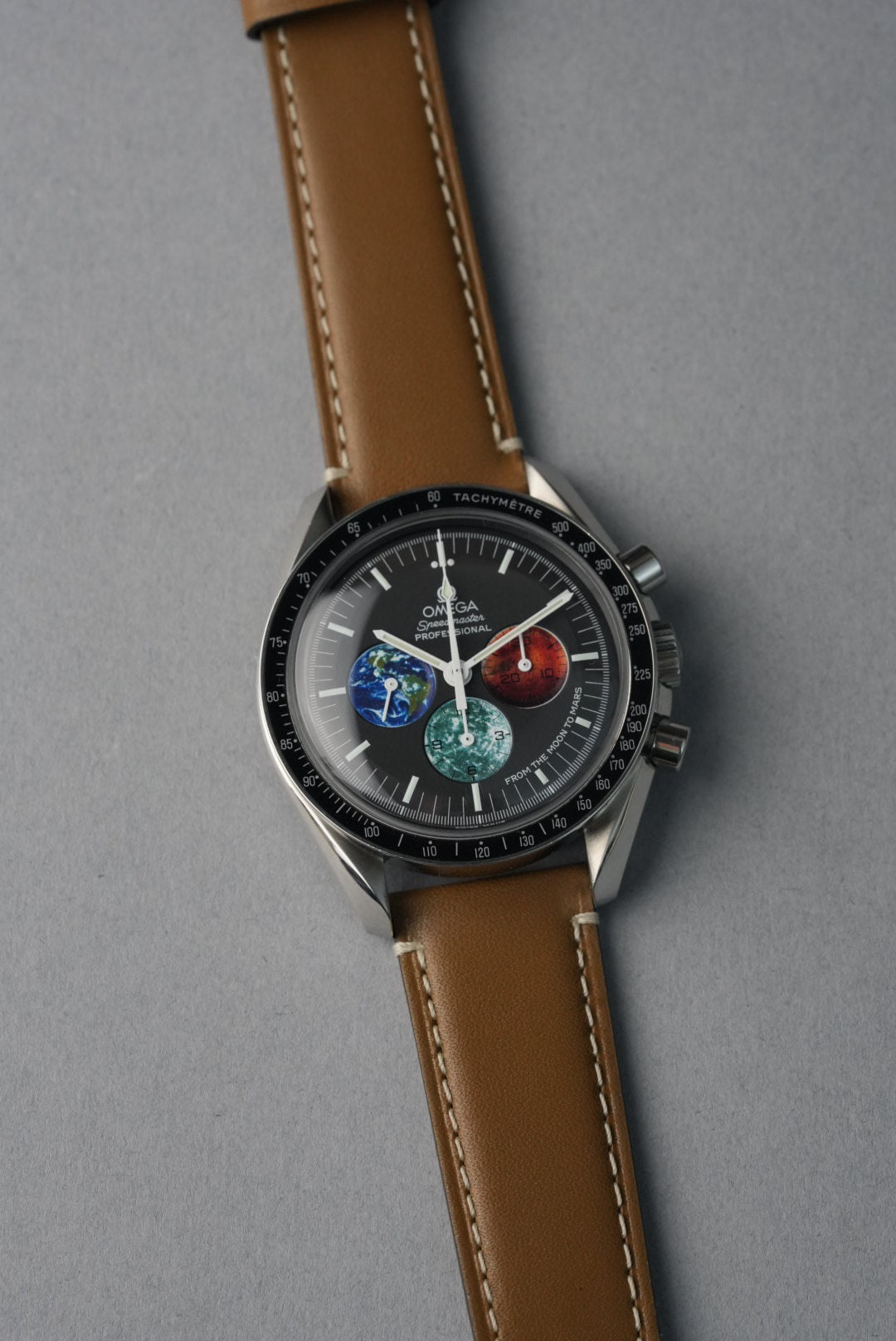 Handmade Leather Strap with Contrast Stitch – 18mm to 22mm