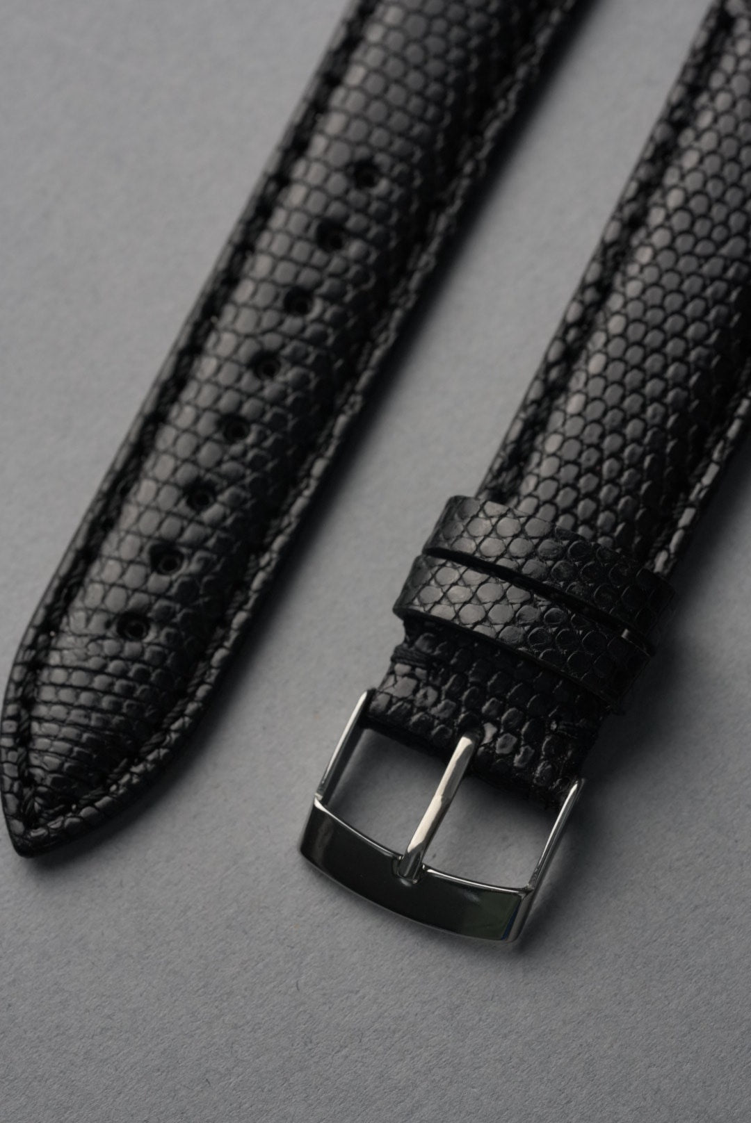 Teju Lizard Leather Strap with Nubuck Lining - 14 mm to 22 mm