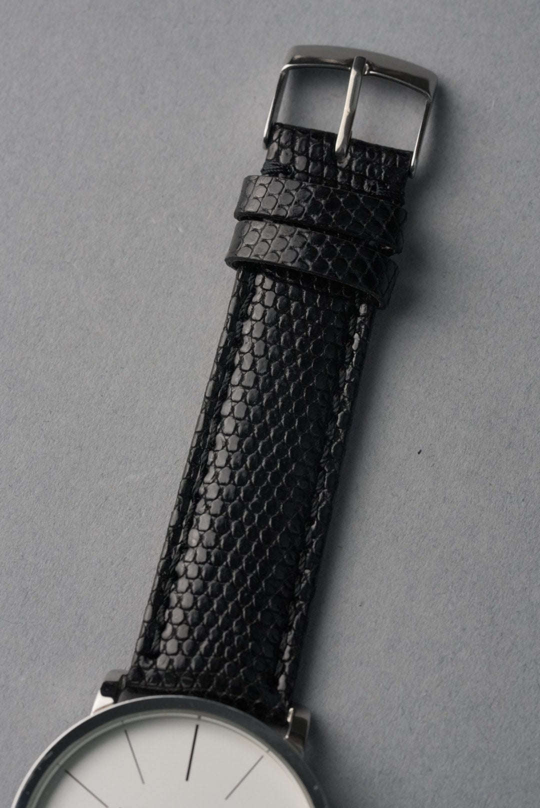 Teju Lizard Leather Strap with Nubuck Lining - 14 mm to 22 mm