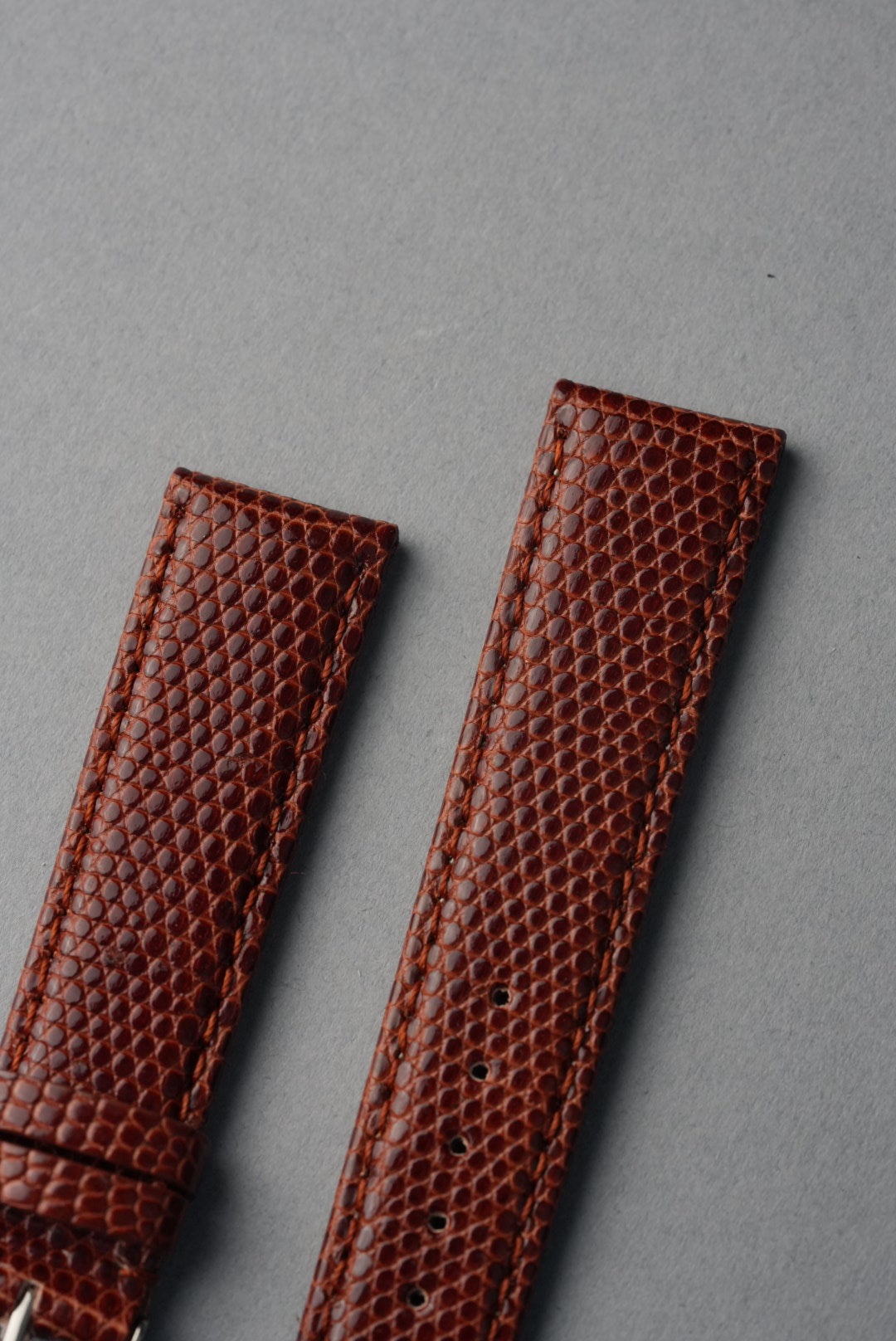 Teju Lizard Leather Strap with Nubuck Lining - 14 mm to 22 mm