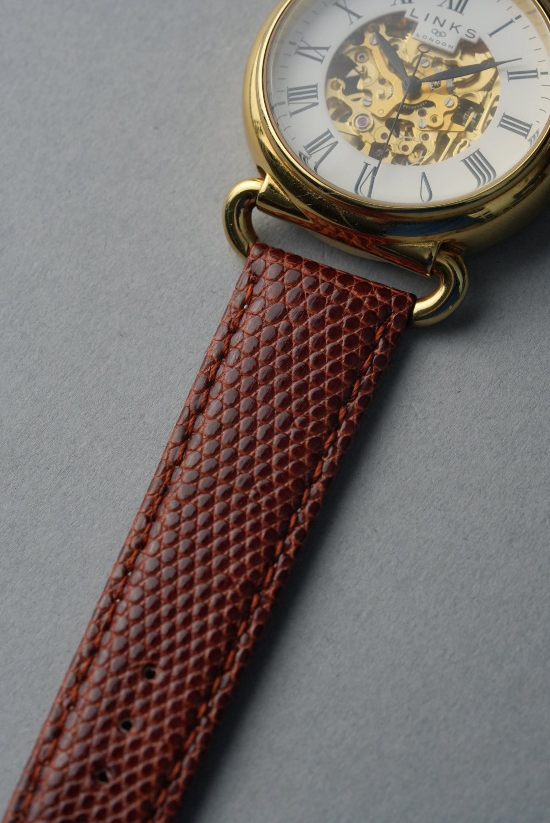 Teju Lizard Leather Strap with Nubuck Lining - 14 mm to 22 mm