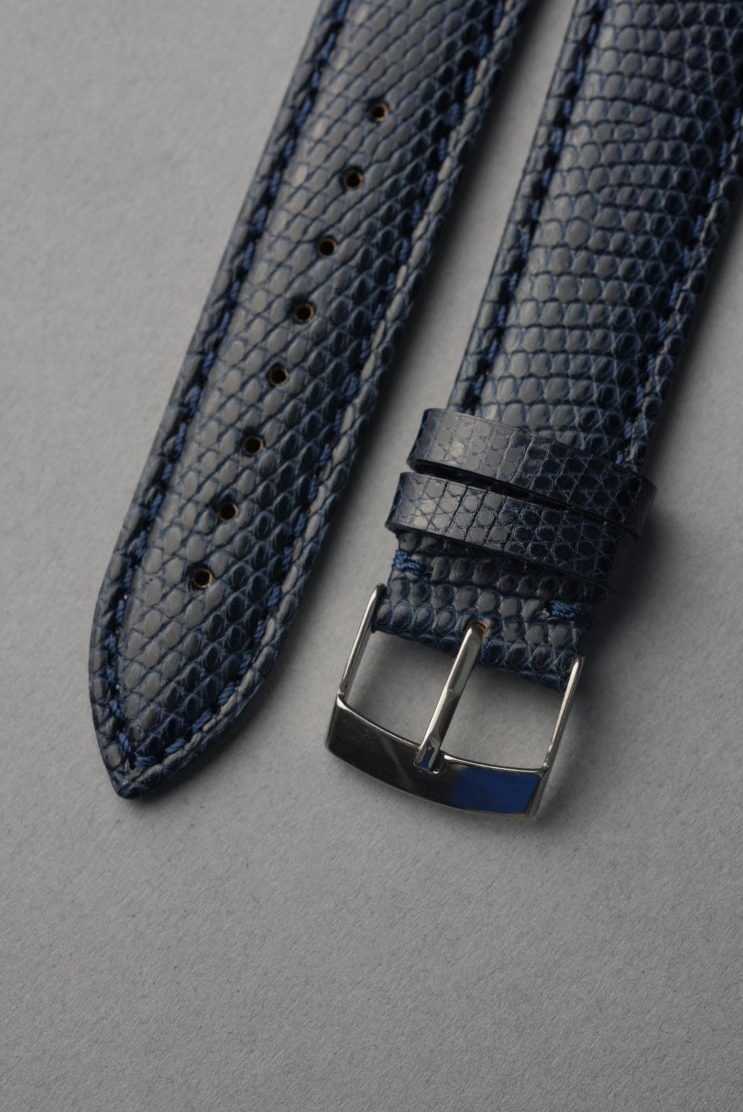 Teju Lizard Leather Strap with Nubuck Lining - 14 mm to 22 mm