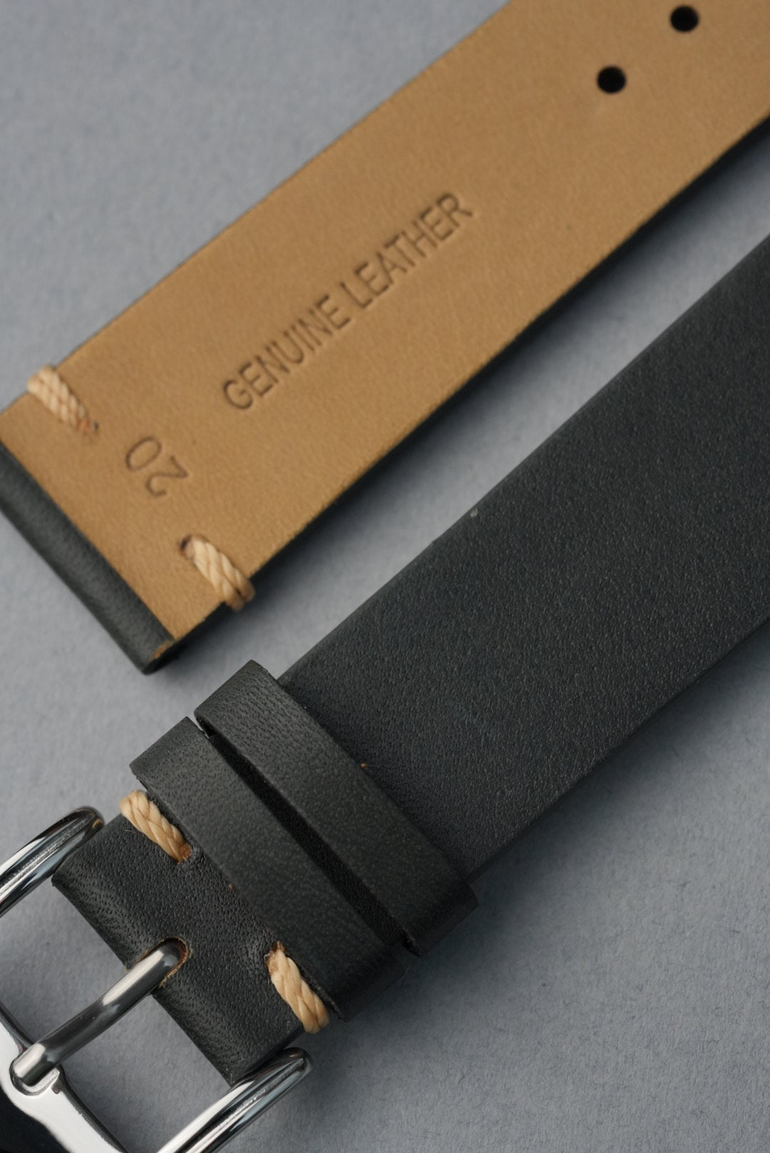 Vintage Leather Watch Strap – 18mm-22mm