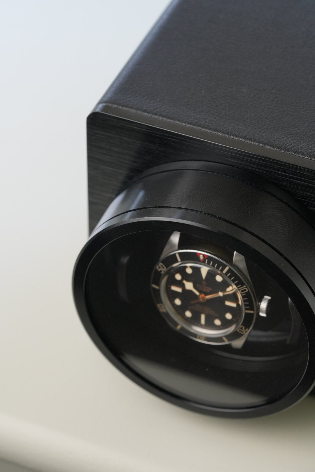 Single Watch Winder - Vegan Leather
