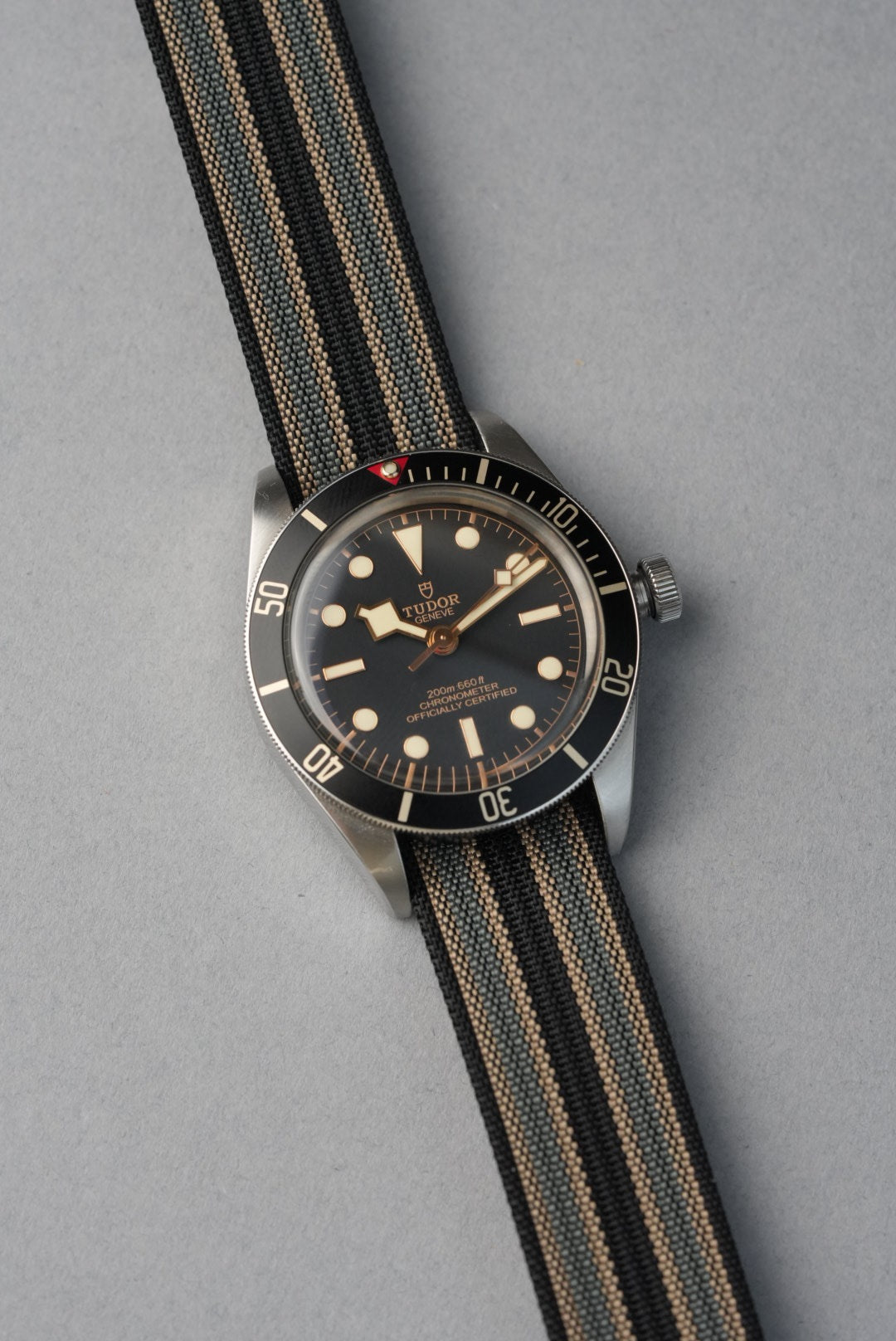 Nylon Strap with FKM Reinforced Notches - Deployant Clasp For Omega Speedmaster [20MM]