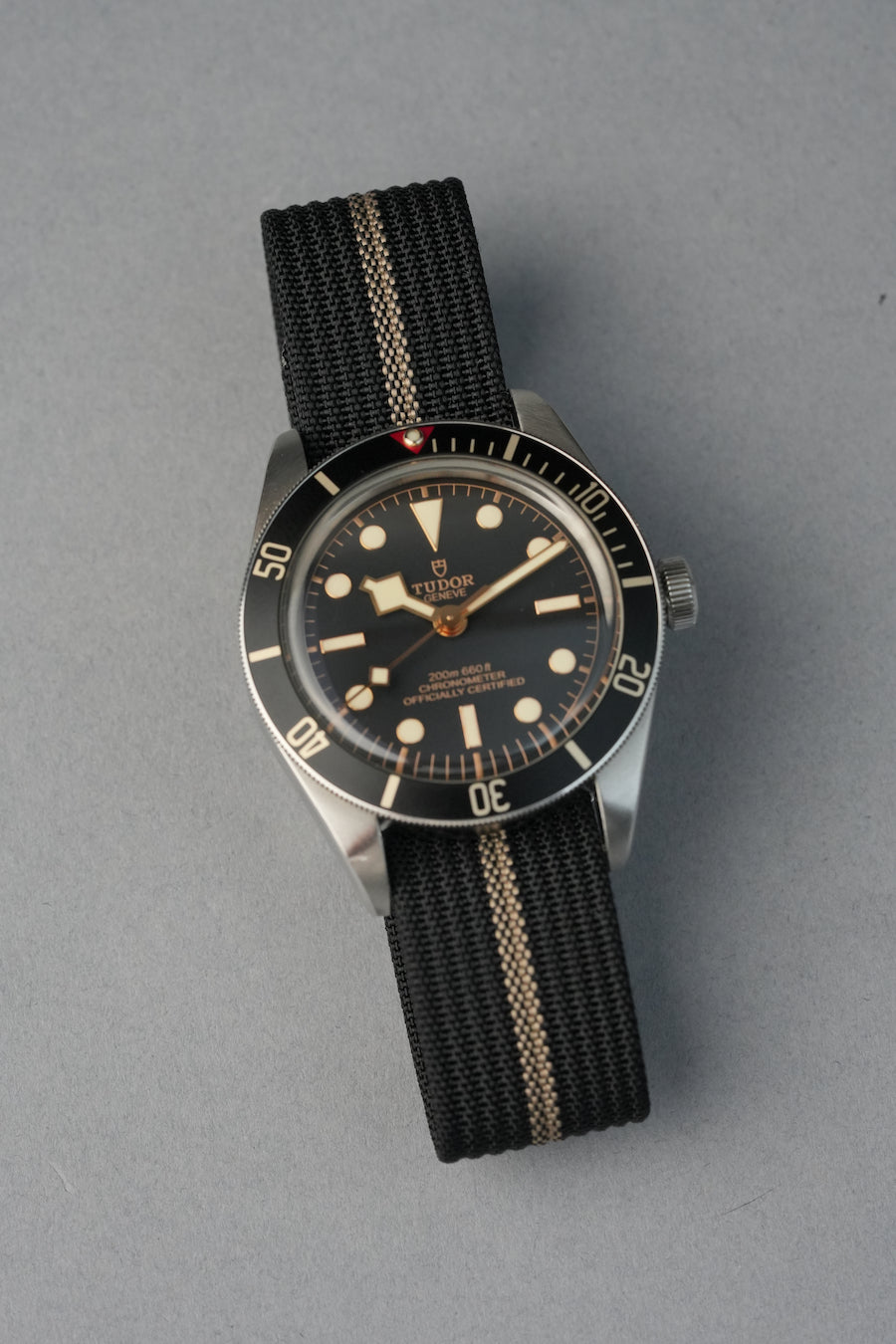 Nylon Strap with FKM Reinforced Notches - Deployant Clasp For Omega Speedmaster [20MM]