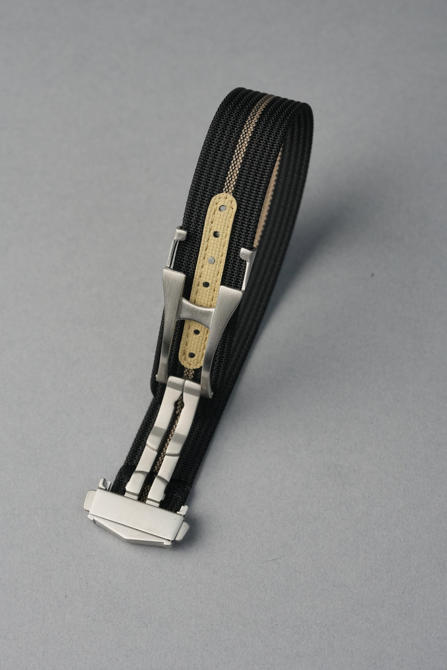 Nylon Strap with FKM Reinforced Notches - Deployant Clasp For Omega Speedmaster [20MM]