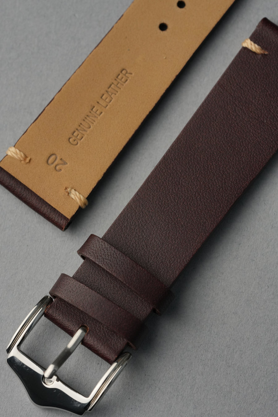 Vintage Leather Watch Strap – 18mm-22mm