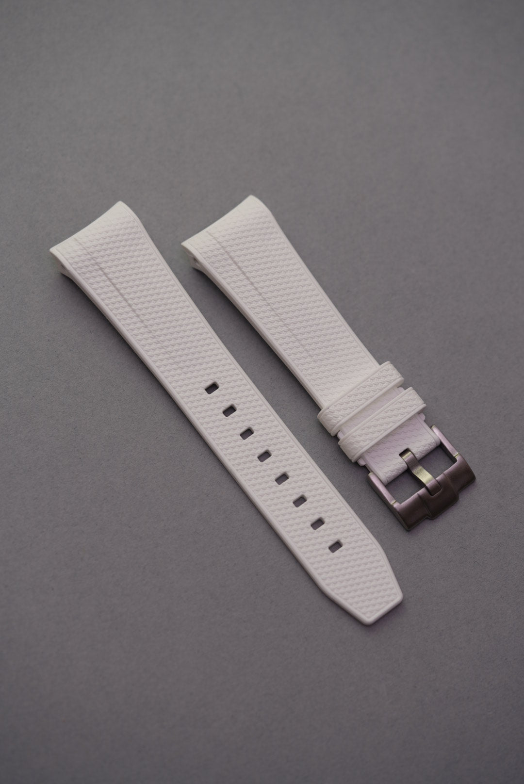 Rubber Woven Strap for Blancpain X Swatch Green Abyss