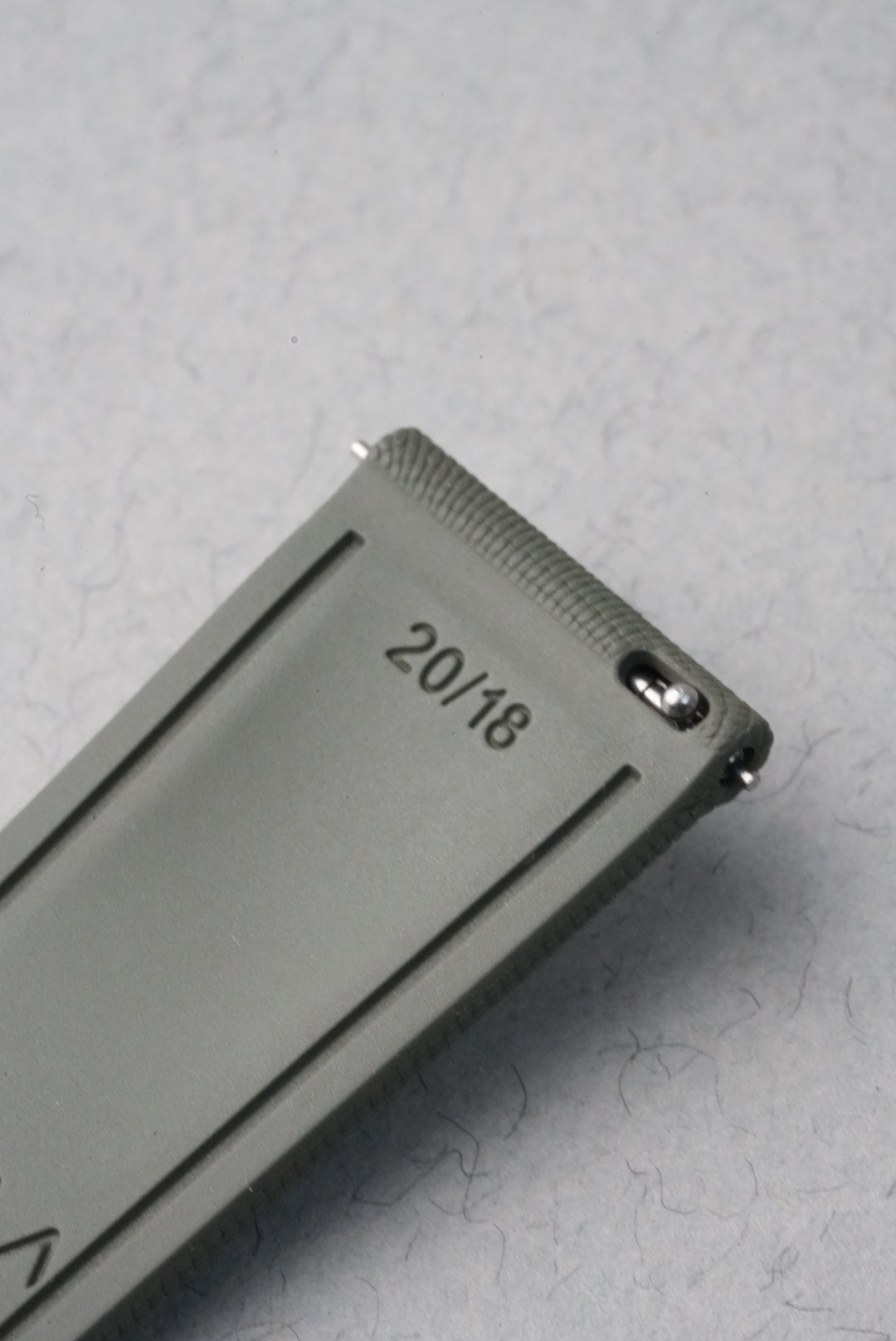 Sailcloth Effect FKM Rubber Strap with Deployant Clasp for Swatch x Omega MoonSwatch - Mission on Earth: Desert - Khaki