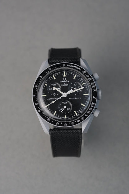 MoonSwatch Moon Sailcloth FKM Rubber Strap